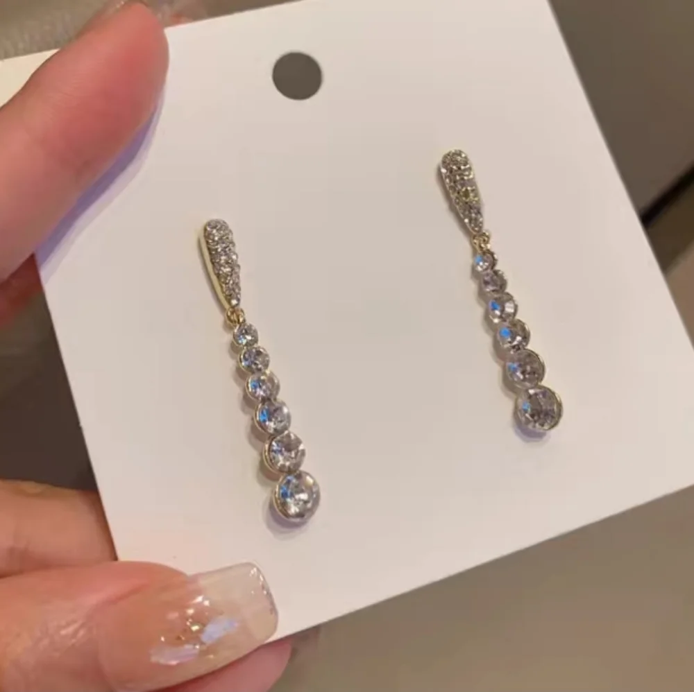 Sparkling Rhinestone Earrings